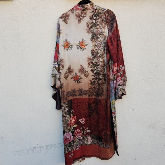 ZARA Patchwork Printed Kimono BLOGGERS FAV - Picture 6 of 10